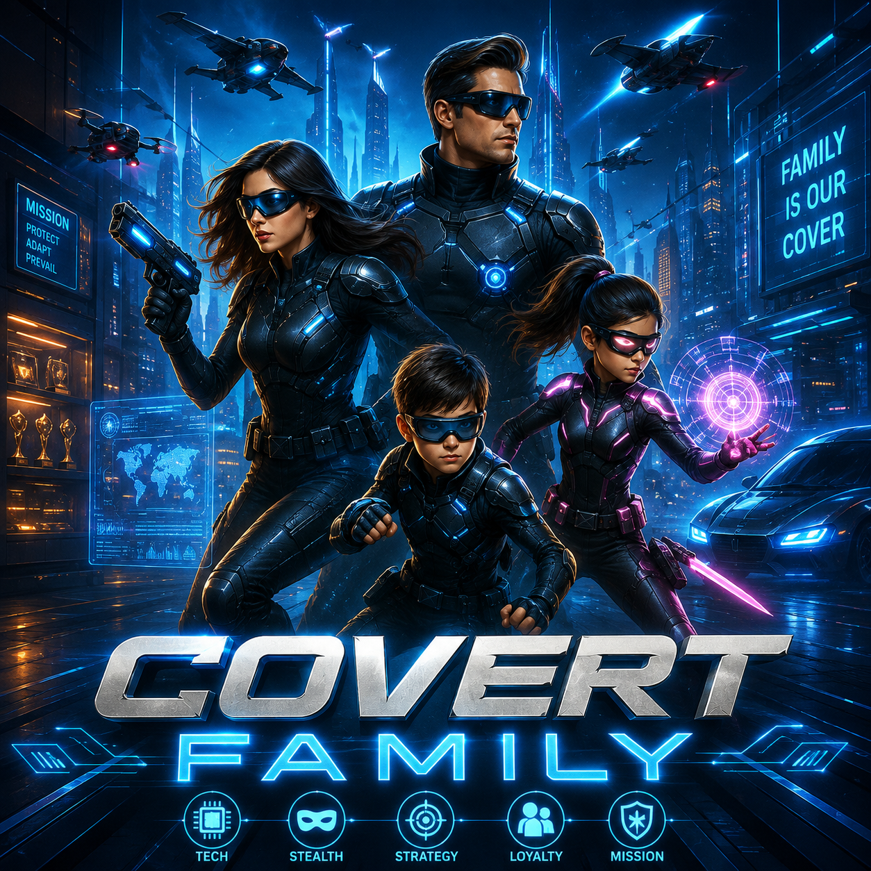 Covert Family cover