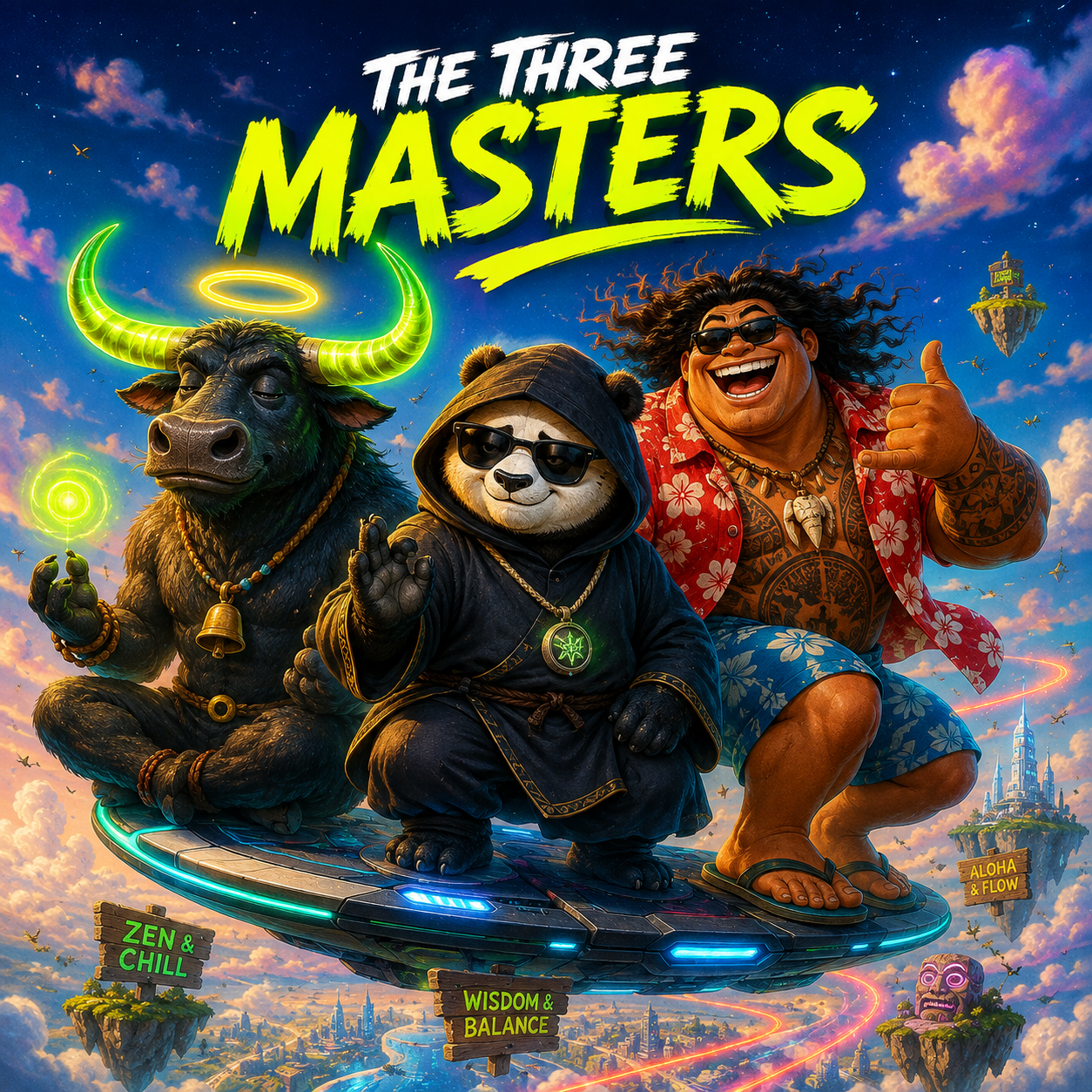 The Three Masters cover