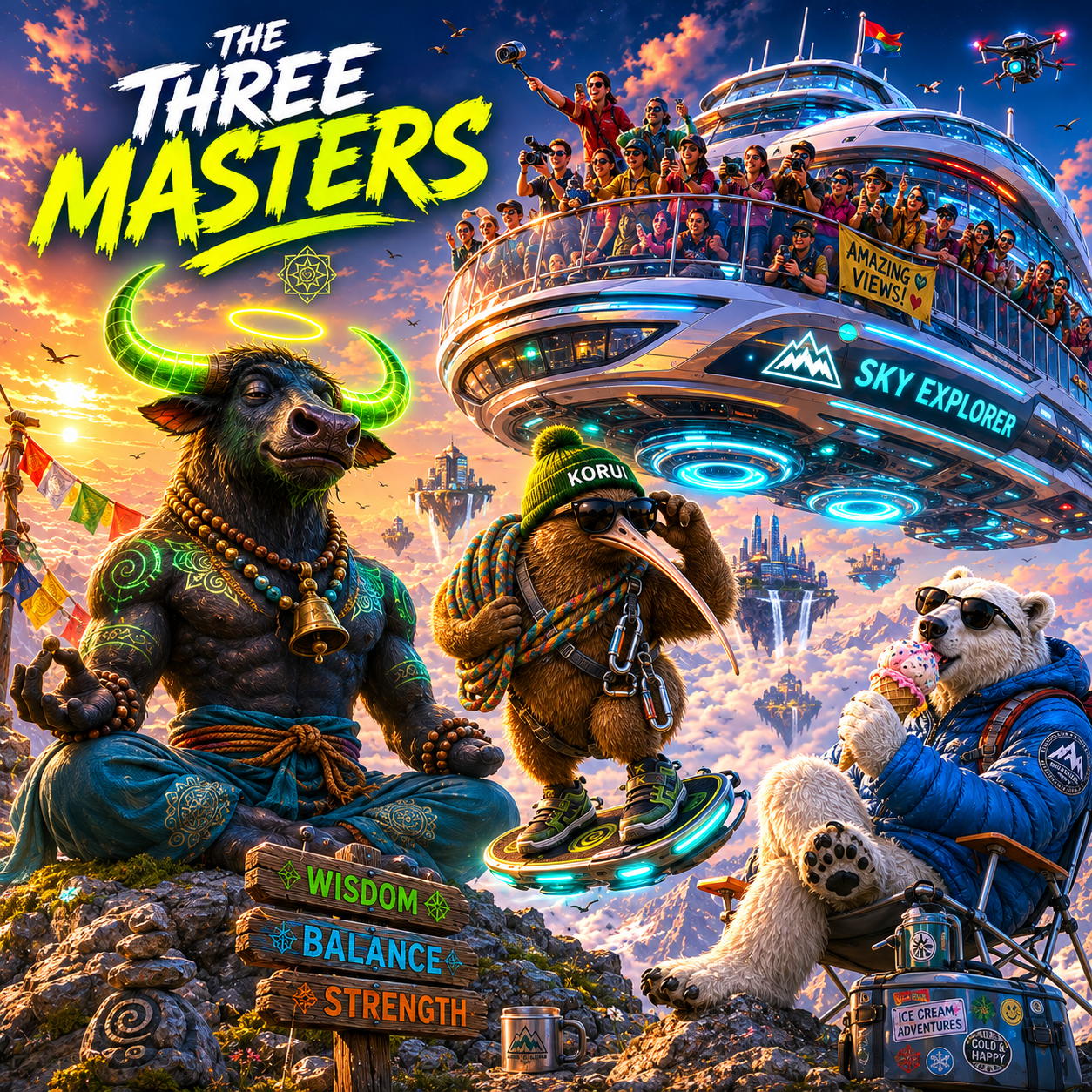 The Three Masters cover